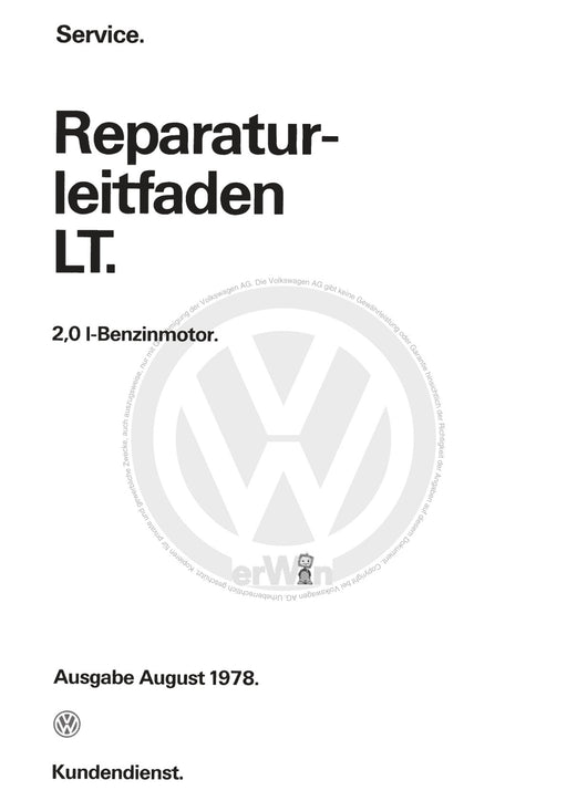 LT (1975 - 1996) Reparaturanleitung 2,0-l-Benzinmotor CH,CL