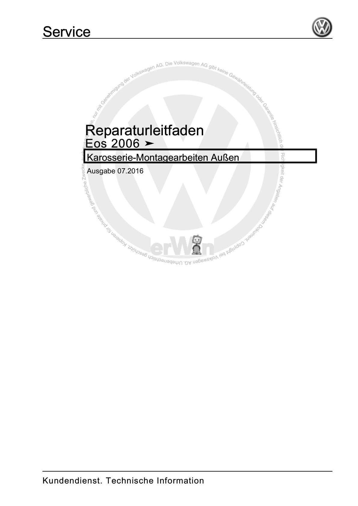 VW EOS (2006 +)