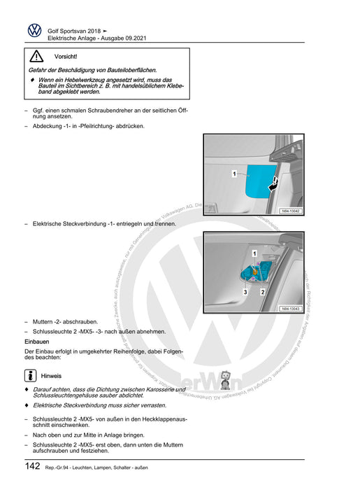 Reparaturanleitung Vorschau — Inhalt (Seite 150)